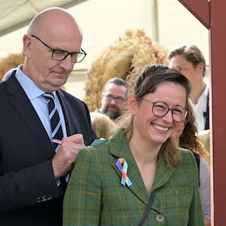 Hunderte besuchen Brandenburger Dorf- und Erntefest in Damelang