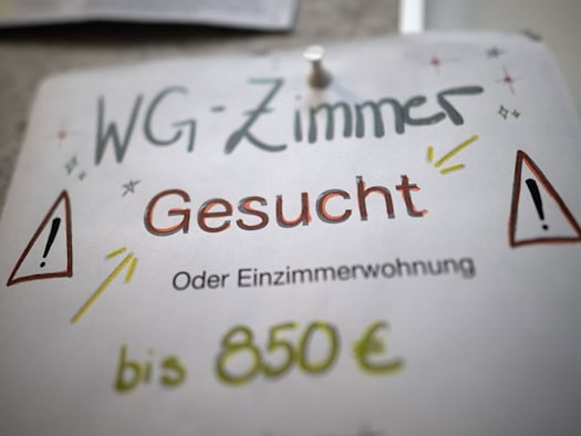 Berlin: Jedes zweite WG-Zimmer kostet mehr als 650 Euro