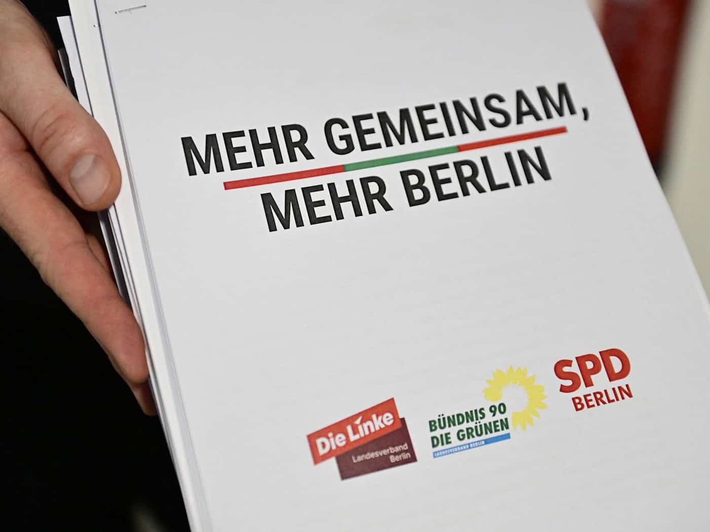 Das plant Rot-Grün-Rot für Berlin