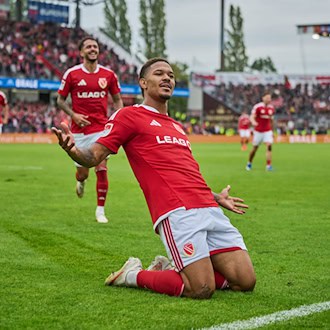 Energie Cottbus spielt 2:2 beim polnischen Meister Lech Posen