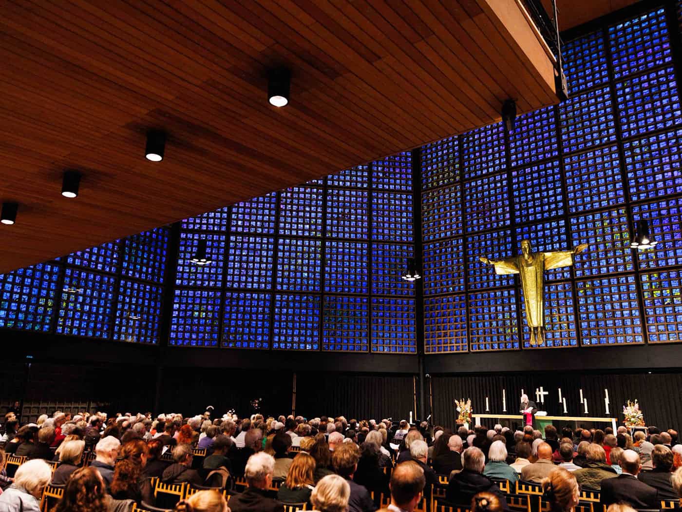 Gedenken an Hamas-Opfer in Gedächtniskirche