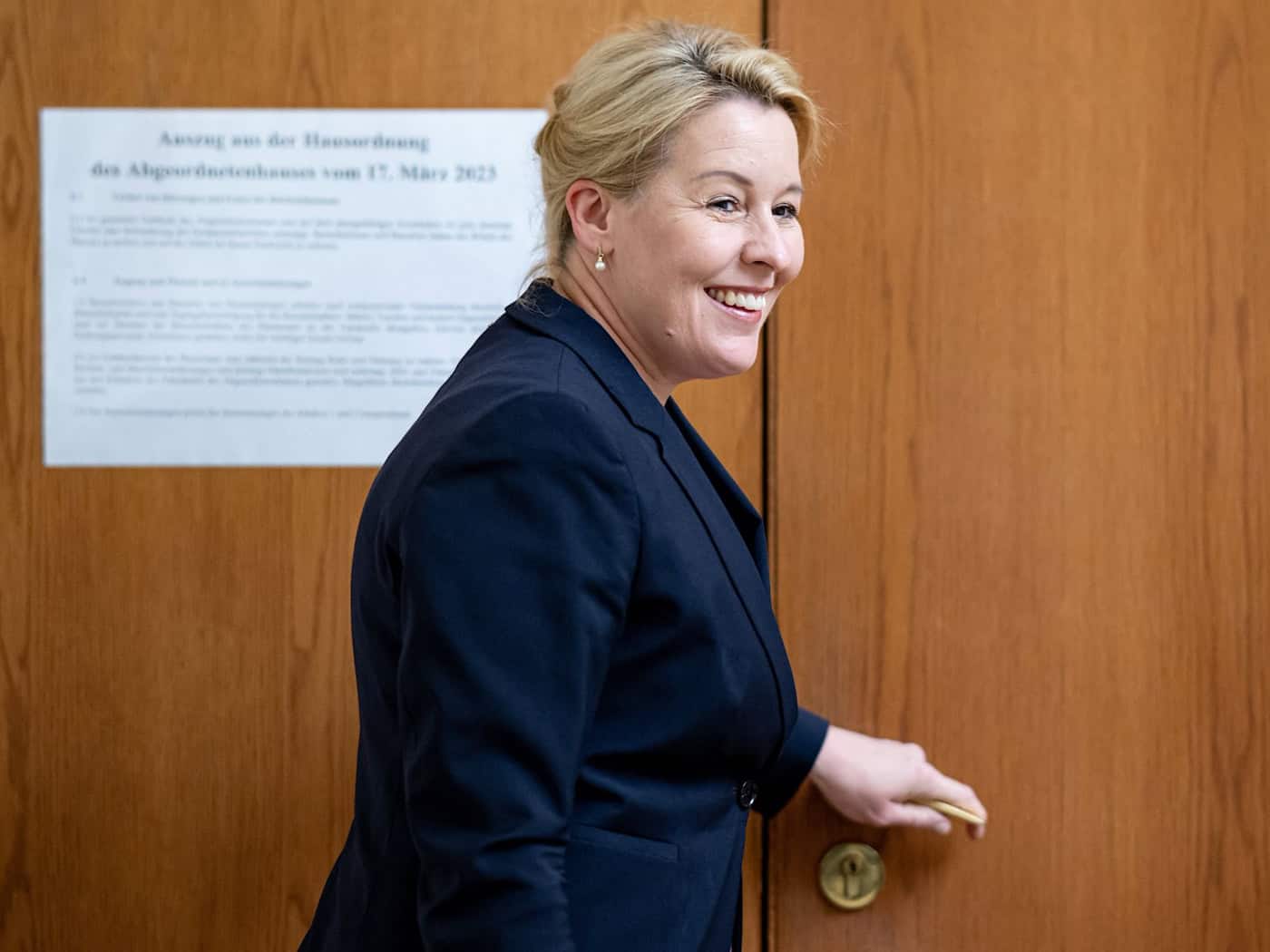 Giffey zu ihrer Zukunft: «Das Leben ist bunt»