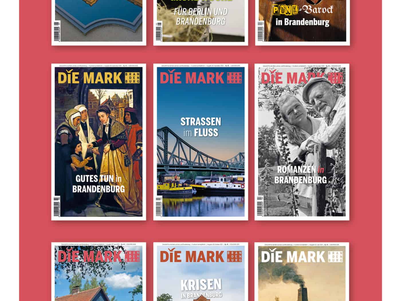 Die MARK Brandenburg: Ihr Geschichtsmagazin für das Land Brandenburg seit mittlerweile über 35 Jahren und mehr als 140 Ausgaben