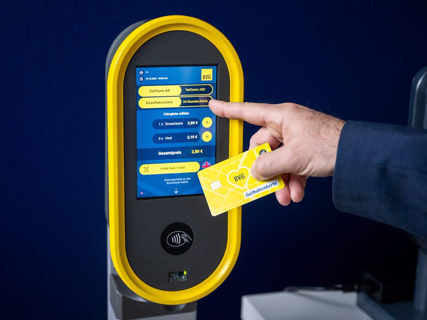 BVG führt ab 2029 in Berlin kontaktloses Bezahlen in Bus, Tram und U‑Bahnhöfen ein