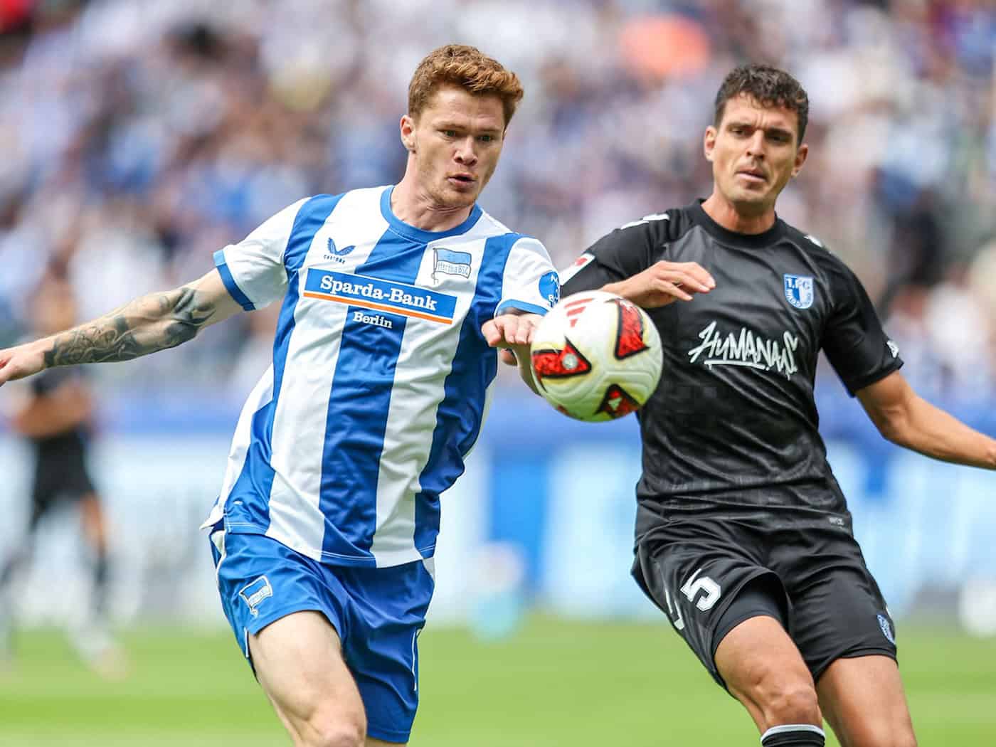 Leitl relativiert Herthas Torflaute vor Heimspiel gegen Arminia Bielefeld