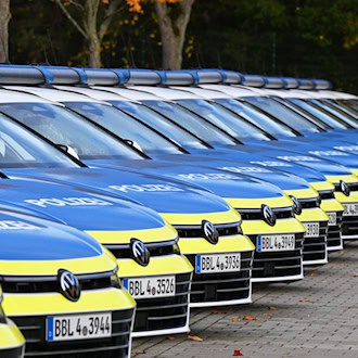 Mehr als 100 neue Streifenwagen für die Polizei