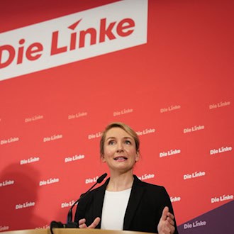 Merz warnt vor Linken - Schwerdtner wirft ihm Ablenkung vor