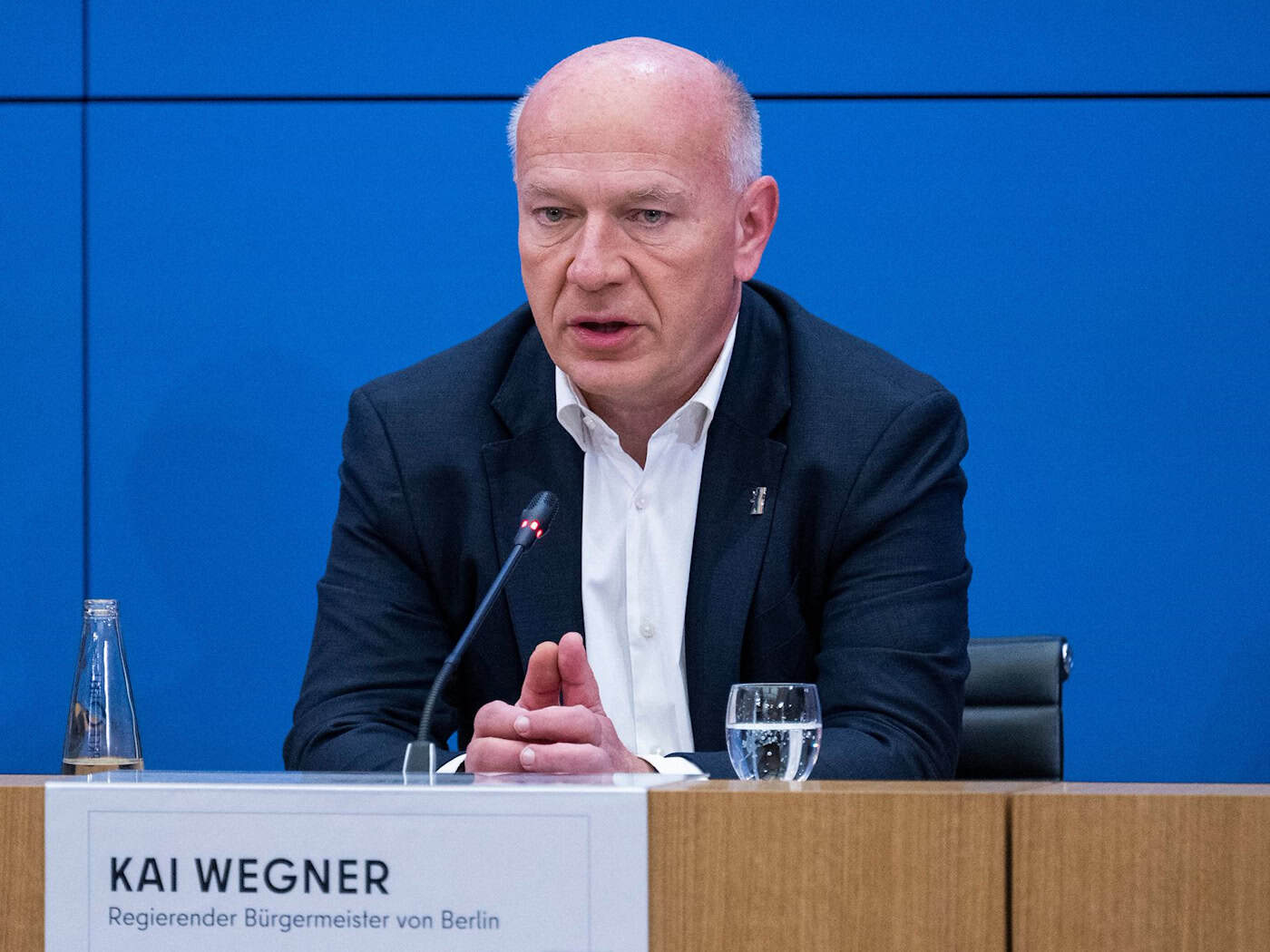 Wegner fordert klare Haltung gegen Antisemitismus in Berlin
