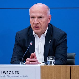 Wegner fordert klare Haltung gegen Antisemitismus in Berlin