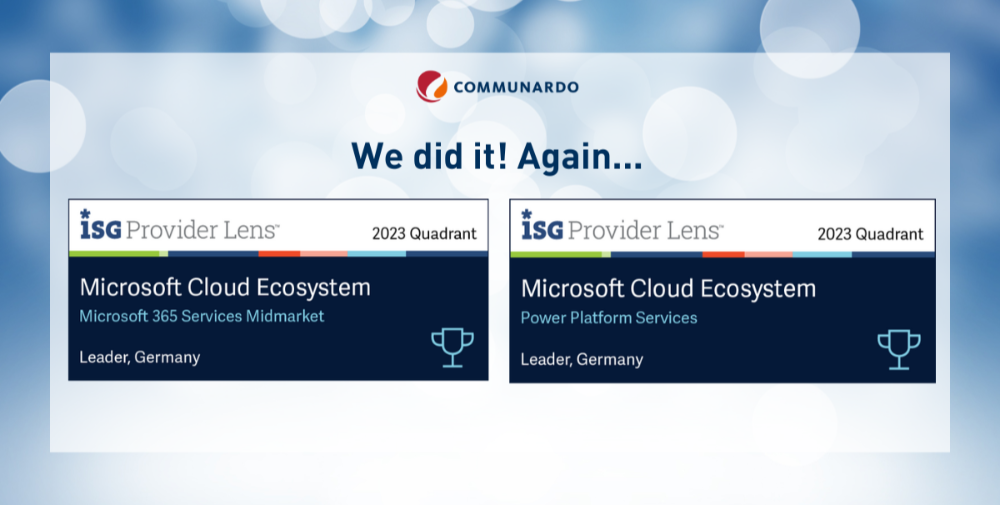 Communardo erneut als Spitzenreiter für Microsoft-Lösungen ausgezeichnet
