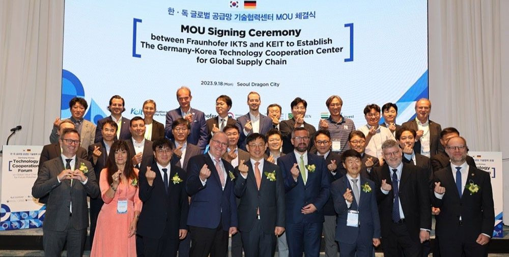 Fraunhofer IKTS: Forschungszusammenarbeit mit Südkorea weiter ausgebaut