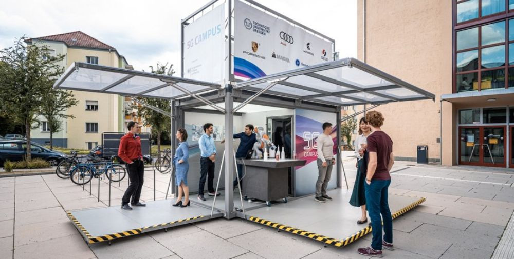 TU Dresden: Privates 5G-Netz auf dem gesamten Campus eingerichtet