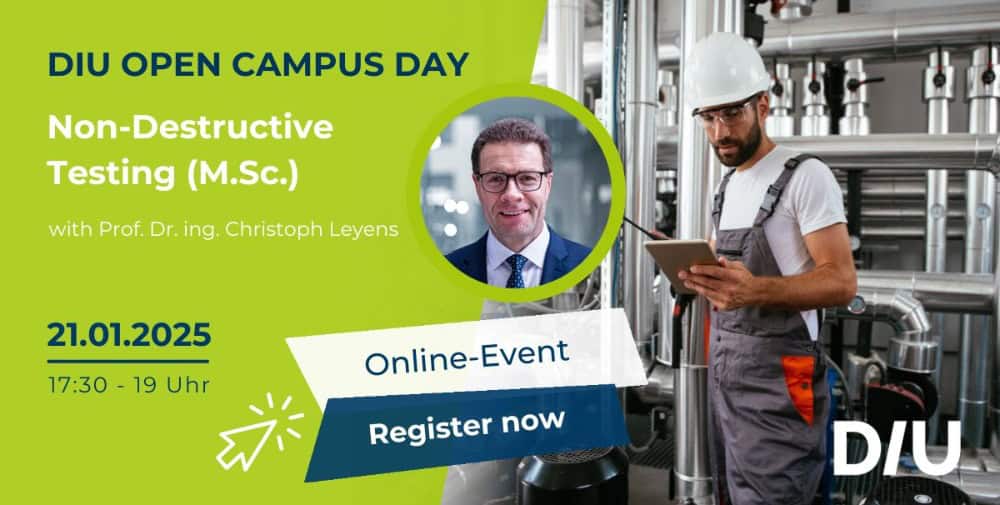 Non-Destructive Testing (M. Sc.) | Open Campus Day 21.01.2025