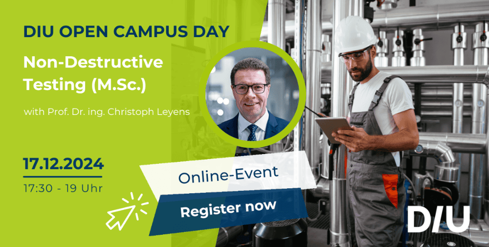 Non-Destructive Testing (M. Sc.) | Open Campus Day 17.12.2024