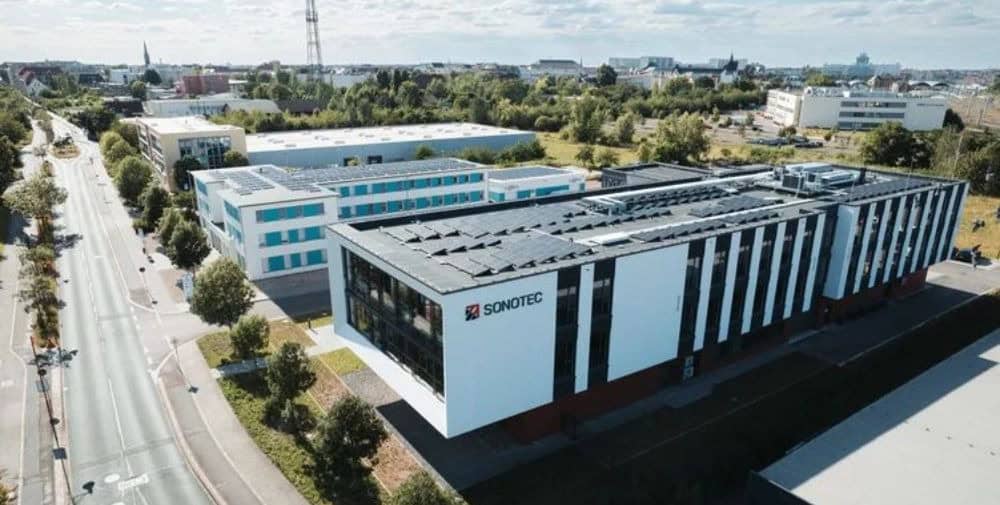 SONOTEC: Extension of the company premises to expand production on Thüringer Straße in Halle (Saale)