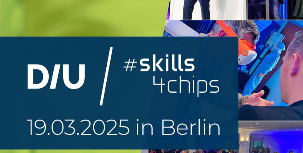 #skills4chips | Die DIU bei der Konferenz „Fachkräfte für die Mikroelektronik“ in Berlin