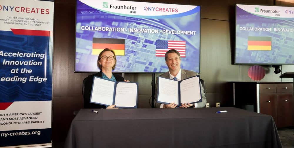 Fraunhofer IPMS: NY CREATES and Fraunhofer Institute agree on joint development of data storage on 300 mm wafers