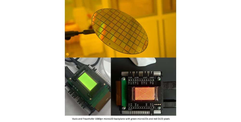 Fraunhofer IPMS: Vuzix and Fraunhofer IPMS reach major milestone in development of customized MicroLED backplane