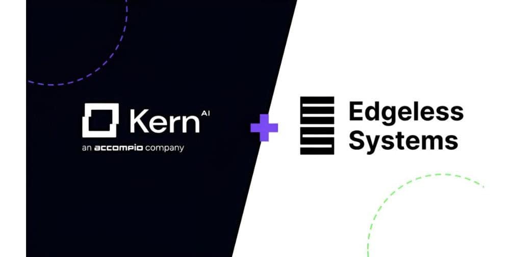 accompio: Partnerschaft zwischen Kern AI und Edgeless Systems