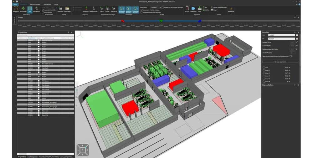 DUALIS: Factory halls at a glance at the touch of a button – New space balance tool from DUALIS