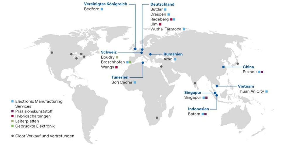 Cicor: Takeover of two Valtronic production sites and thus completed market entry in the USA