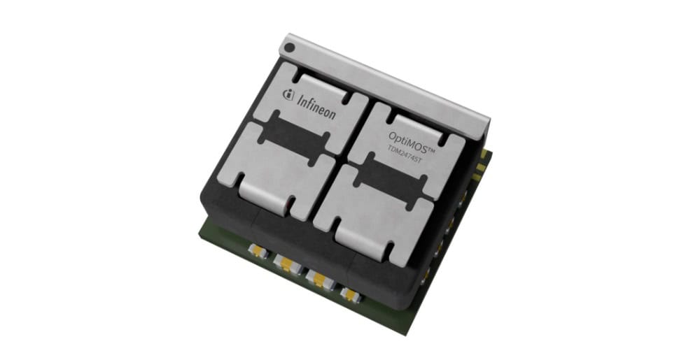 Infineon präsentiert erstes TLVR-Vierphasenmodul mit über 2 A/mm² Stromdichte für KI-Rechenzentren der Zukunft