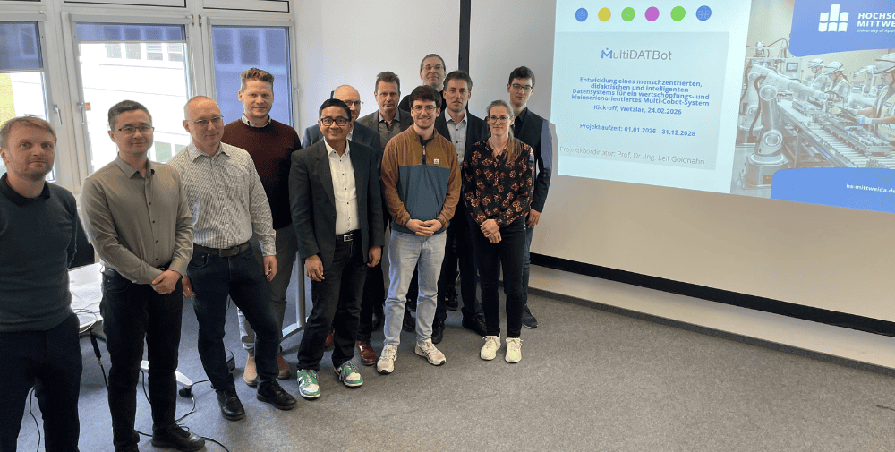 Silicon Saxony: Kick-off des Projektes MultiDATBot in Wetzlar – Start eines neuen Forschungsverbunds zur menschzentrierten Automatisierung