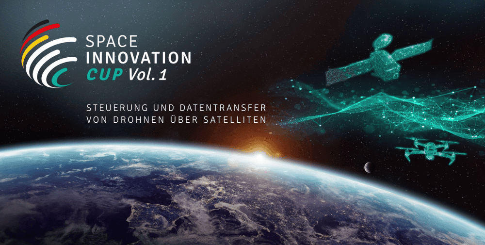 DLR and BMFTR: Space Innovation Cup – Seeking Ideas for Satellite-Based Drone Control