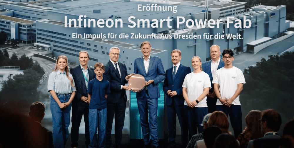 Infineon: Opening of the Smart Power Fab in Dresden