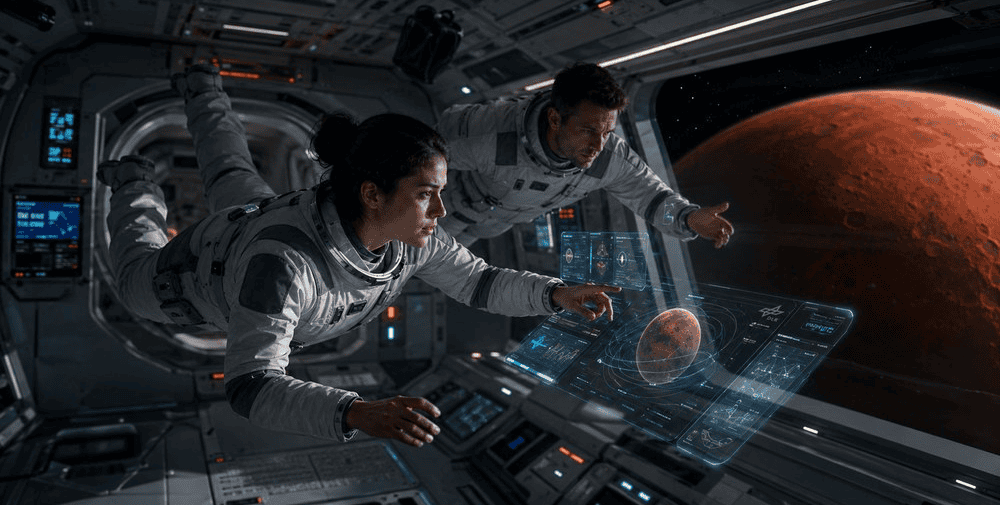 DLR: AI Assistance for Future Deep-Space Astronautical Missions
