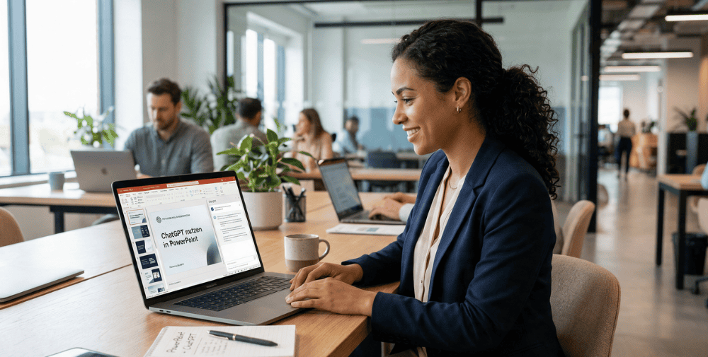 PC College: Creating a PowerPoint Presentation with ChatGPT – From Idea to Slides in Three Steps