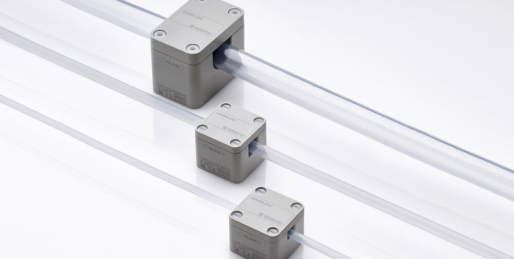 SONOTEC präsentiert metallfreie, berührungslose Durchflusssensoren auf der SEMICON West