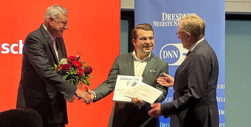 SupraTix ist Preisträger beim DNN Wirtschaftspreis 2026 und belegt den zweiten Platz