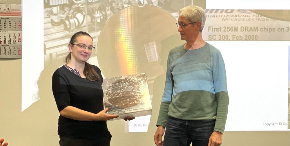 Wafer für den Unterricht: Praxisbezug für den MINT-Nachwuchs