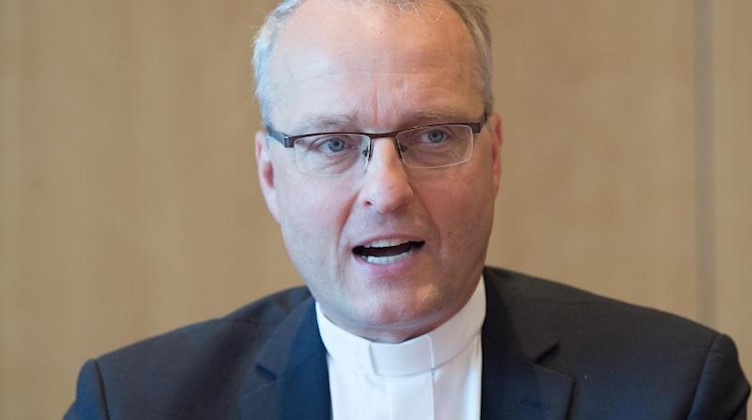 Carsten Rentzing, Landesbischof der Evangelisch-Lutherischen Landeskirche Sachsens. Foto: Sebastian Kahnert/Archiv