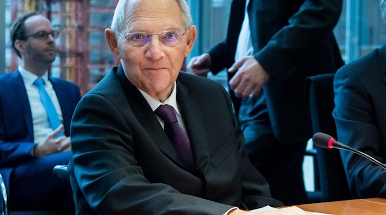 Bundestagspräsident Wolfgang Schäuble (CDU). Foto: Bernd von Jutrczenka/dpa