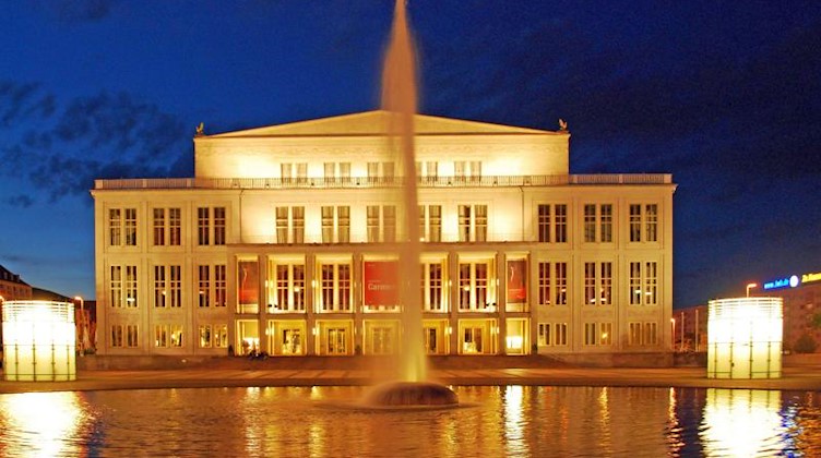 Das Opernhaus in Leipzig. Foto: Andreas Schmidt/Leipzig Tourismus und Marketing GmbH/dpa/Archivbild