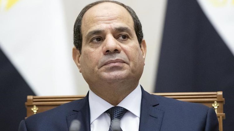 Abdel Fattah al-Sisi, Präsident von Ägypten. Foto: Pavel Golovkin/AP POOL/dpa/Archivbild