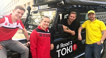 Road 2 Tokio - Interview mit René Beck, Tina Punzel und Martin Wolfram