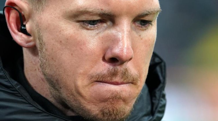 Leipzigs Trainer Julian Nagelsmann. Foto: Thomas Frey/dpa
