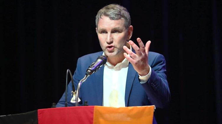 Björn Höcke, Fraktionsvorsitzender der AfD im Landtag von Thüringen. Foto: Bodo Schackow/dpa