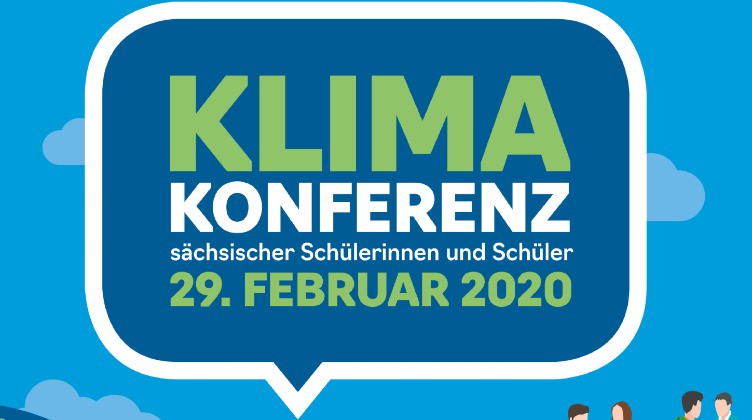 Flyer zur Klimakonferenz 2020 in Dresden