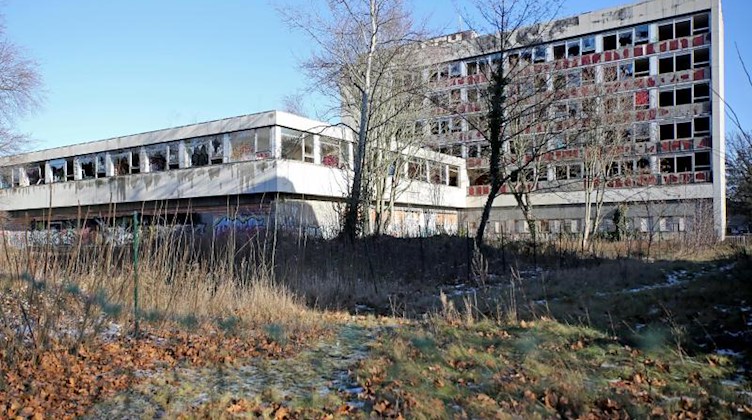 Das ehemalige «Gästehaus am Park» in Leipzig. Foto: Jan Woitas/dpa-Zentralbild/dpa/Archivbild