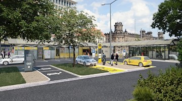 MOBI Punkt Pirnaischer Platz Dresden - Bild: DVB AG