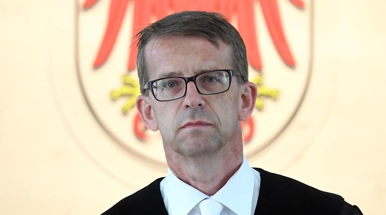 Der langjährige Präsident des Verfassungsgerichtes Brandenburg, Jes Möller. Foto: Ralf Hirschberger/dpa-Zentralbild/dpa/Archivbild