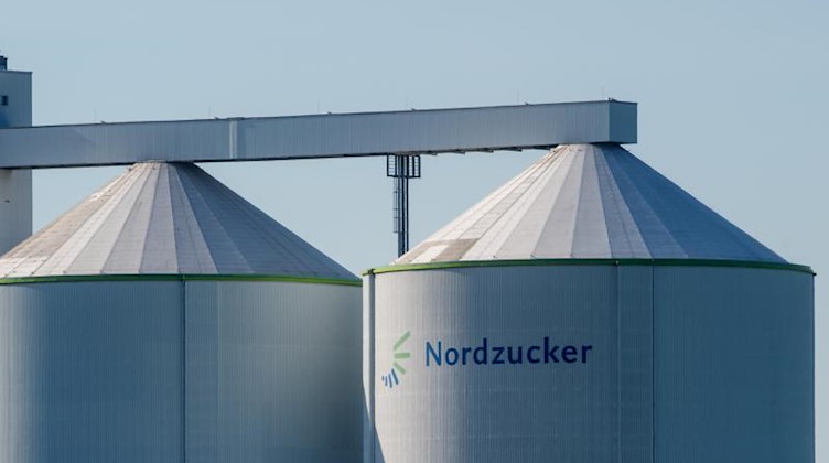 Ein Silo der Nordzucker AG in der Börde. Foto: Klaus-Dietmar Gabbert/dpa-Zentralbild/dpa
