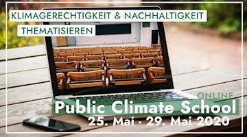 Public Climate (online) School vom 25. bis 29. Mai