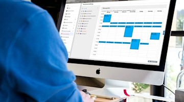 Mockup Online Terminverwaltung XIMA® FORMCYCLE