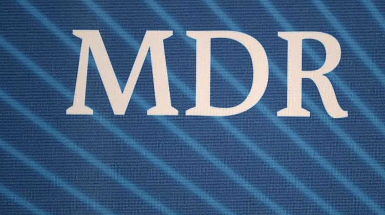 Das Logo des Mitteldeutschen Rundfunks (MDR). Foto: Ralf Hirschberger/dpa-Zentralbild/dpa/Symbolbild