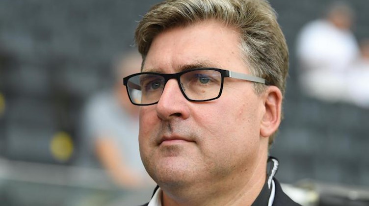 Axel Hellmann, Finanzvorstand der Eintracht Frankfurt Fußball AG. Foto: Arne Dedert/dpa
